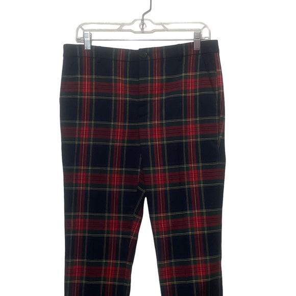 Ralph Lauren 6 Petite Women’s Tarten Plaid Pants Pockets Straight Leg - Picture 5 of 6